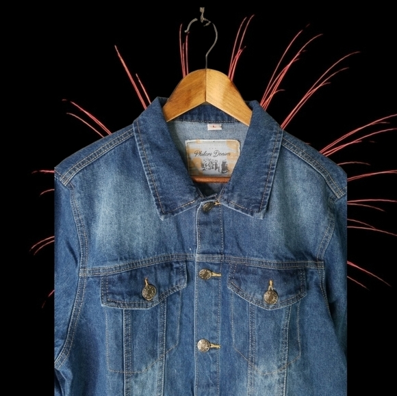 Philcos Denim Men's Jacket - Picture 2 of 6